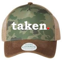 Valentine's Day Relationship Status Taken. Heart Legacy Tie Dye Trucker Hat