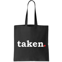 Valentine's Day Relationship Status Taken. Heart Bag