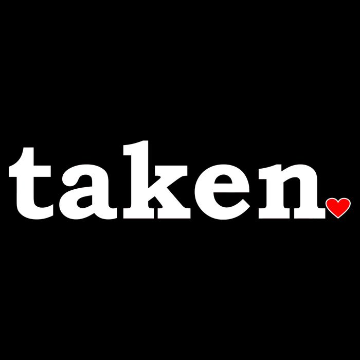 Valentine's Day Relationship Status Taken. Heart Womens Tank Top
