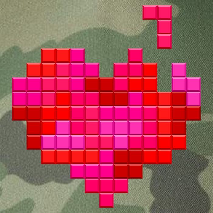 Valentine's Day Retro Video Game Heart Puzzle Legacy Tie Dye Trucker Hat