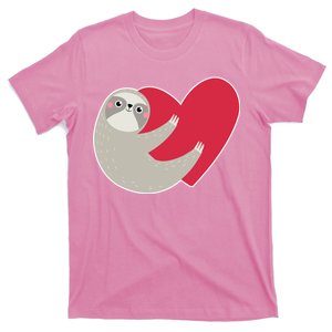 Valentines Day Sloth Heart T-Shirt