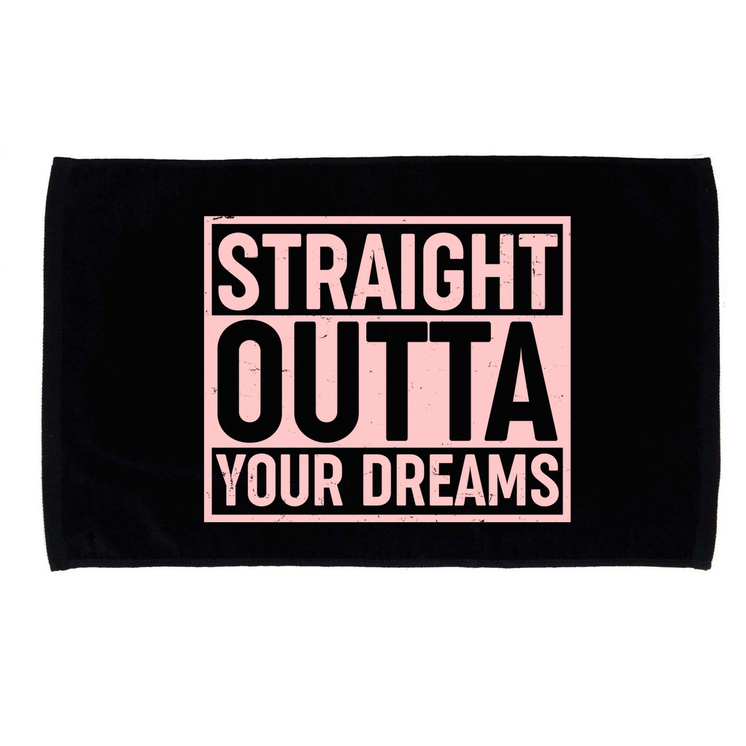 Valentine's Day Straight Outta Your Dreams meme Microfiber Hand Towel