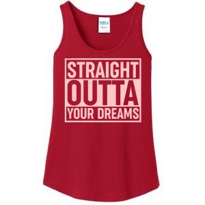 Valentine's Day Straight Outta Your Dreams meme Ladies Essential Tank