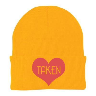 Valentine's Day Taken Heart  Knit Cap Winter Beanie