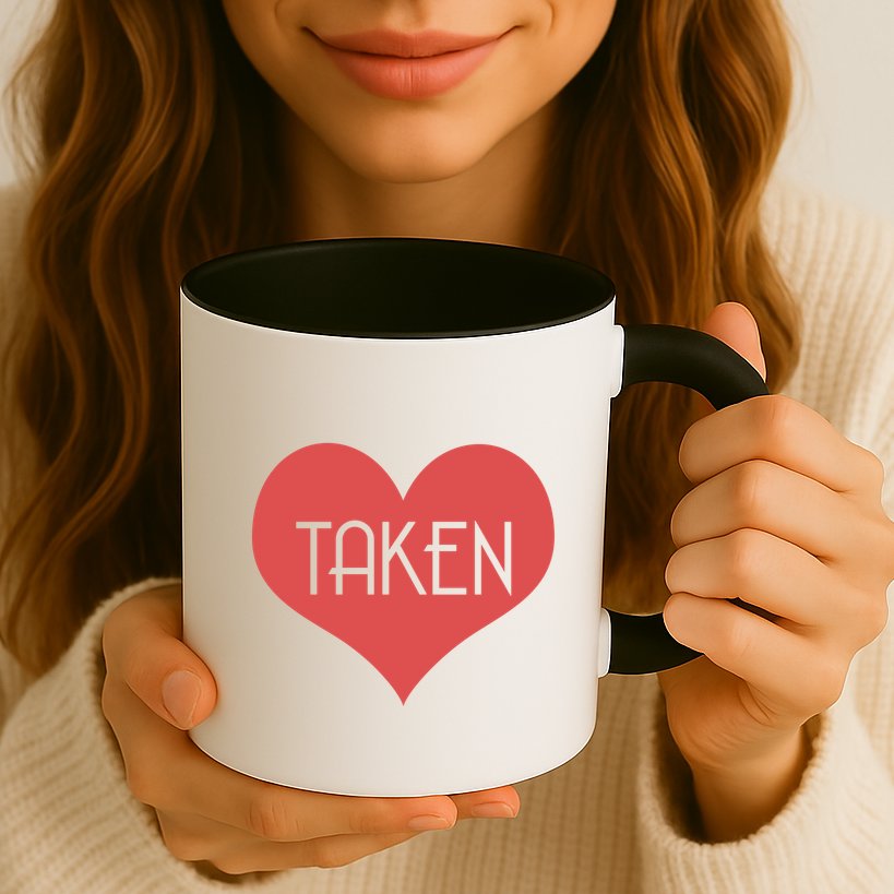 Valentine's Day Taken Heart  Mug