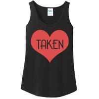 Valentine's Day Taken Heart  Ladies Essential Tank