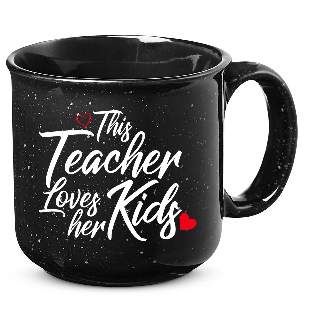 Valentine's Day This Teacher Loves Her Kids 15oz Campfire Ceramic Mug