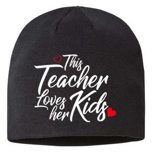 Valentine's Day This Teacher Loves Her Kids Sustainable Beanie