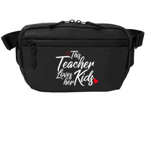 Valentine's Day This Teacher Loves Her Kids Crossbody Pack