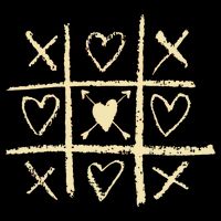 Valentine's Day Tic Tac Toe Love Hearts Backpack