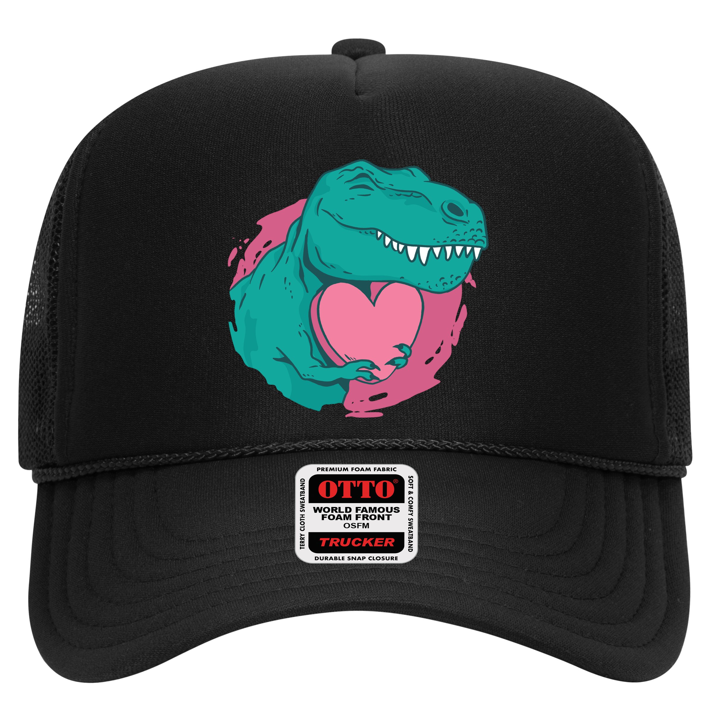 Valentines T-Rex Heart Hat