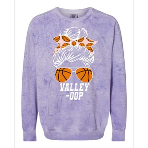 Valley OOP Phoenix Basketball Fan Colorblast Crewneck Sweatshirt