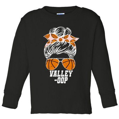 Valley OOP Phoenix Basketball Fan Toddler Long Sleeve Shirt