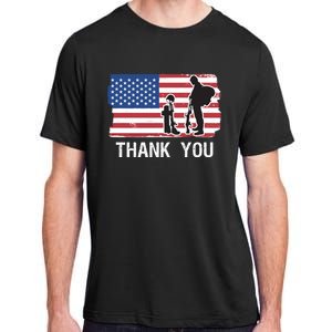 Veteran Appreciation Military Memorial / Honor Remember Usa Cool Gift Adult ChromaSoft Performance T-Shirt