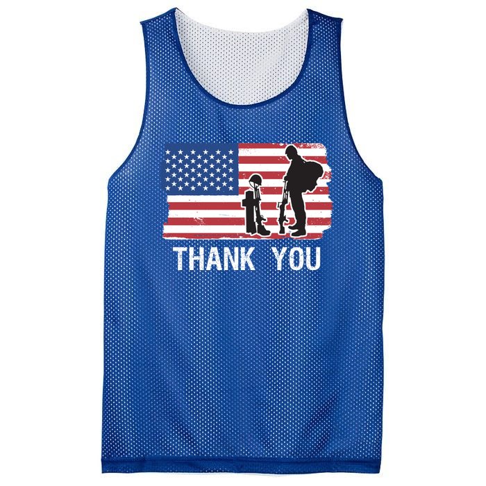 Veteran Appreciation Military Memorial / Honor Remember Usa Cool Gift Mesh Reversible Basketball Jersey Tank