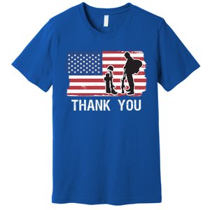 Veteran Appreciation Military Memorial / Honor Remember Usa Cool Gift Premium T-Shirt