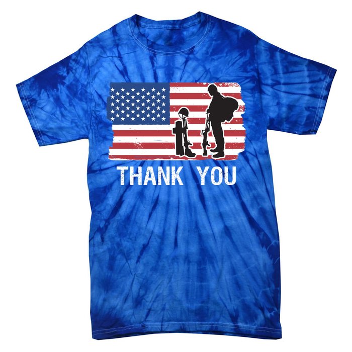 Veteran Appreciation Military Memorial / Honor Remember Usa Cool Gift Tie-Dye T-Shirt