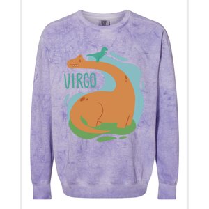 Virgo Astrology Mythical Gift Colorblast Crewneck Sweatshirt