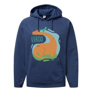 Virgo Astrology Mythical Gift Performance Fleece Hoodie