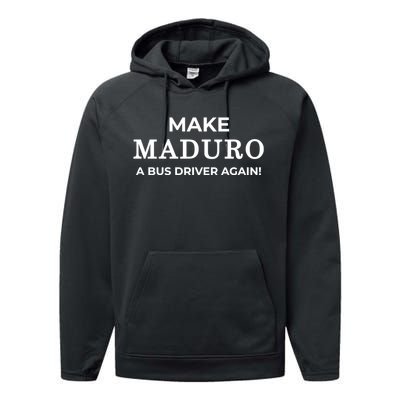 Venezuela Anti Maduro Pun Joke Performance Fleece Hoodie