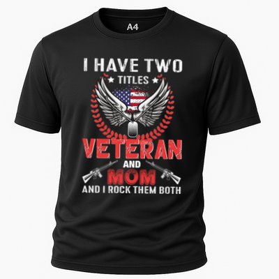 Veteran And Mom Gift Performance Shirt