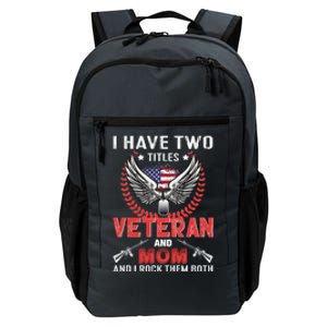 Veteran And Mom Gift Daily Commute Backpack