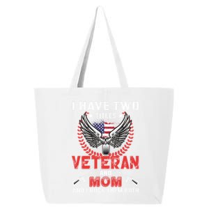 Veteran And Mom Gift 25L Jumbo Tote