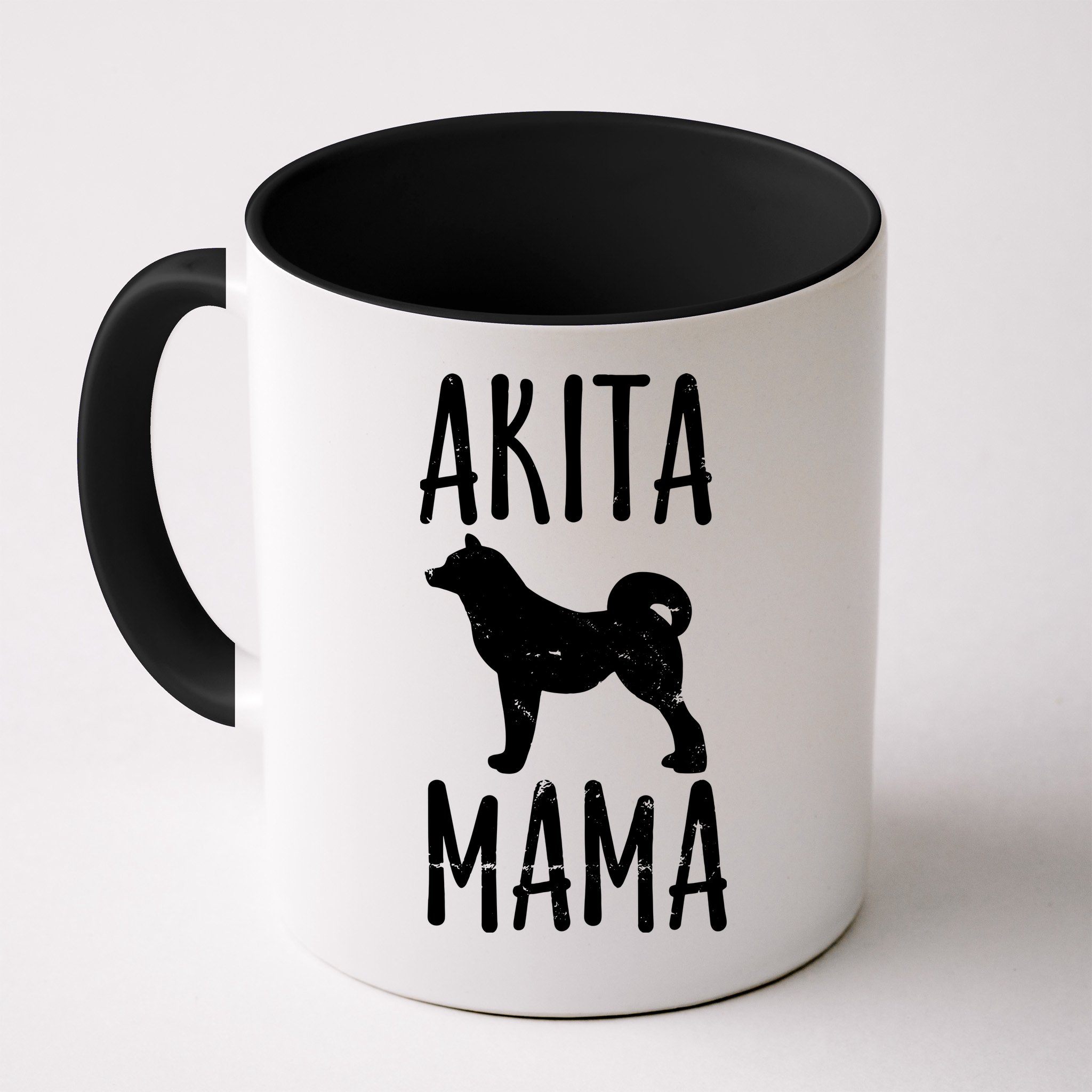 Vintage Akita Mama Gift Akita Mom Pet Dog Owner Mother Mug