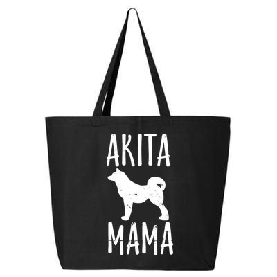 Vintage Akita Mama Gift Akita Mom Pet Dog Owner Mother 25L Jumbo Tote