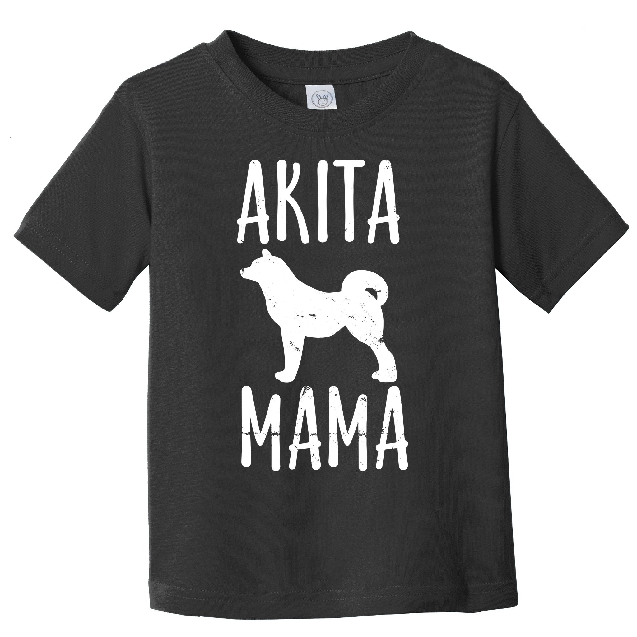 Vintage Akita Mama Gift Akita Mom Pet Dog Owner Mother Toddler T-Shirt