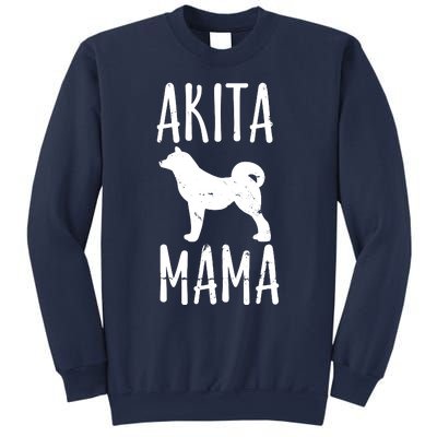 Vintage Akita Mama Gift Akita Mom Pet Dog Owner Mother Sweatshirt