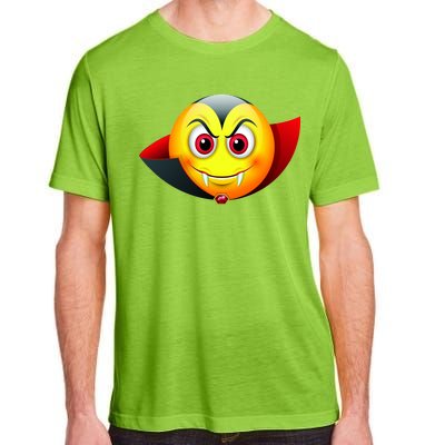 Vampire Halloween Emoji Adult ChromaSoft Performance T-Shirt