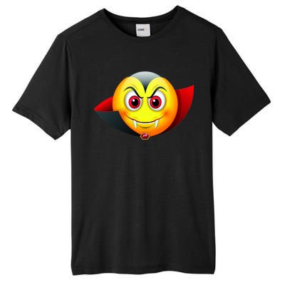 Vampire Halloween Emoji Tall Fusion ChromaSoft Performance T-Shirt