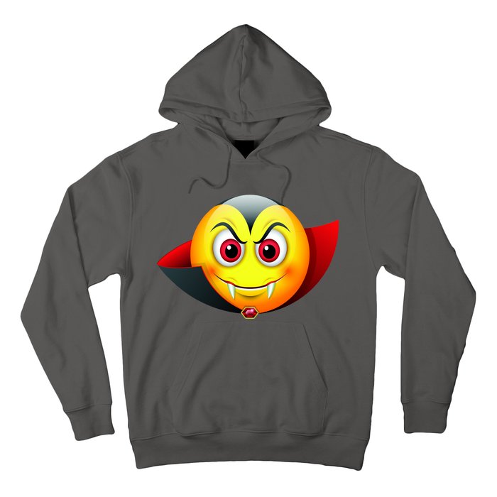 Vampire Halloween Emoji Hoodie