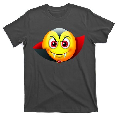 Vampire Halloween Emoji T-Shirt