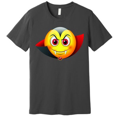 Vampire Halloween Emoji Premium T-Shirt