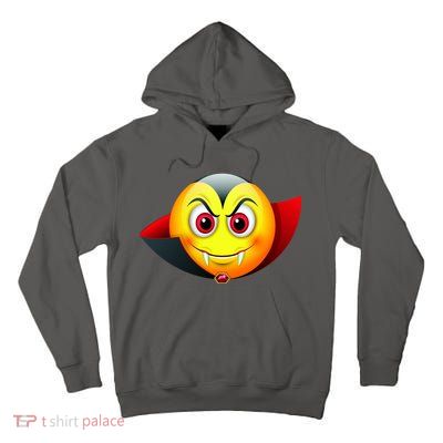 Vampire Halloween Emoji Tall Hoodie
