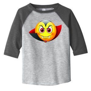 Vampire Halloween Emoji Toddler Fine Jersey T-Shirt