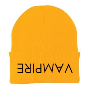 VaMpire Teeth Logo Knit Cap Winter Beanie