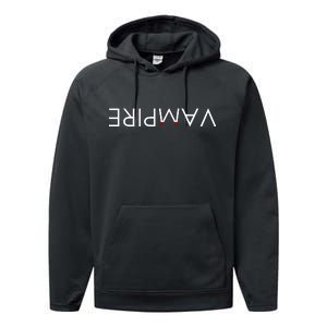 VaMpire Teeth Logo Performance Fleece Hoodie