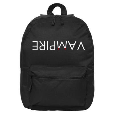 VaMpire Teeth Logo 16 in Basic Backpack