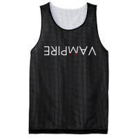 VaMpire Teeth Logo Mesh Reversible Basketball Jersey Tank