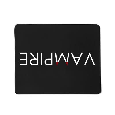 VaMpire Teeth Logo Mousepad