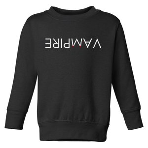 VaMpire Teeth Logo Toddler Sweatshirt