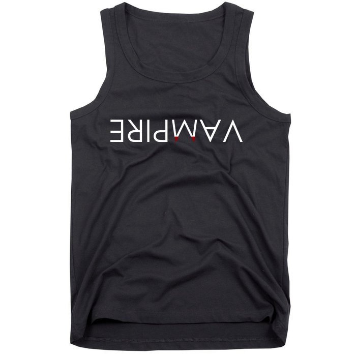 VaMpire Teeth Logo Tank Top