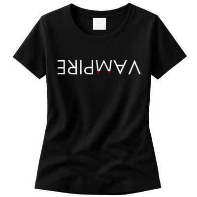 VaMpire Teeth Logo Womens T-Shirt
