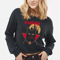 Vampurr Cropped Pullover Crew