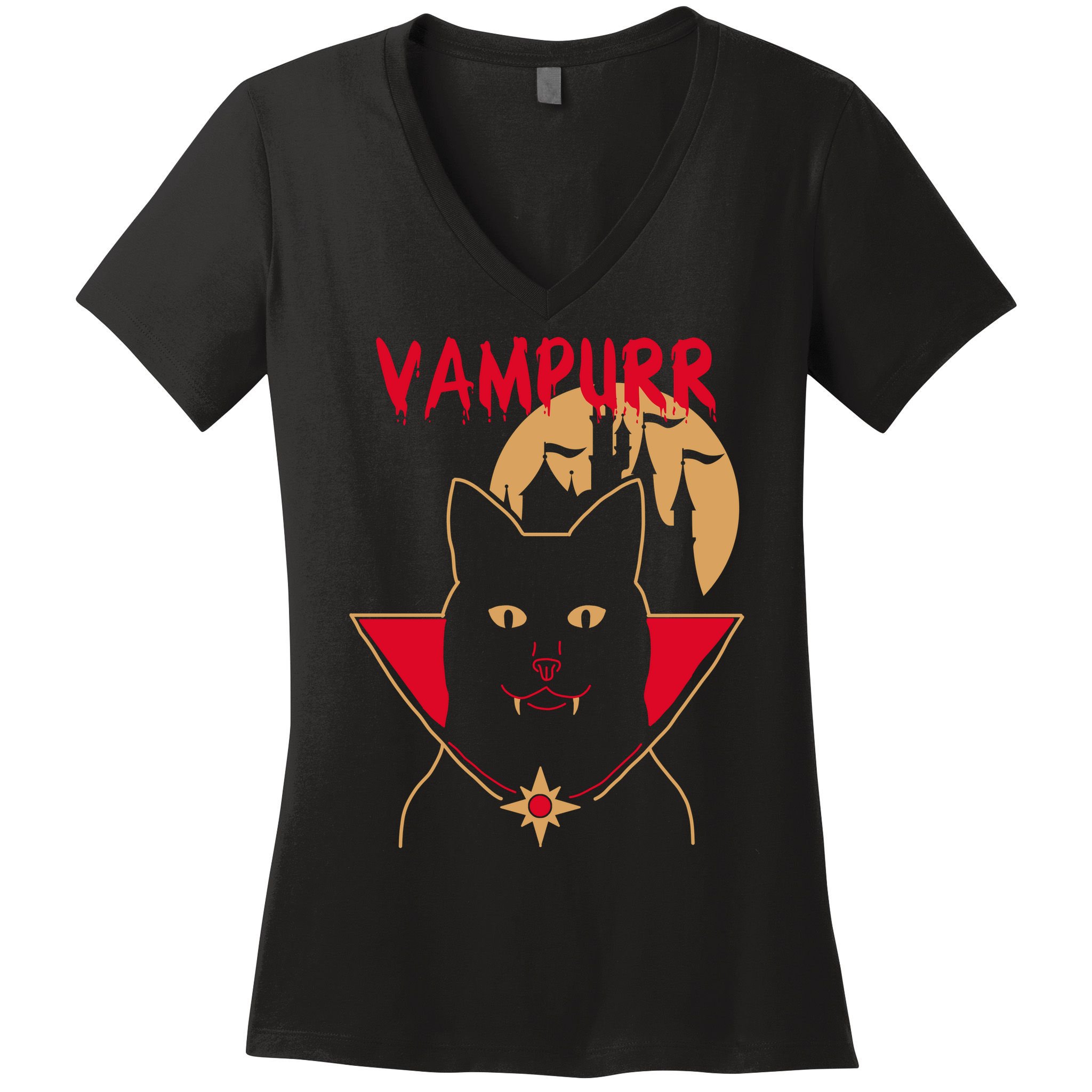 Vampurr Women's V-Neck T-Shirt