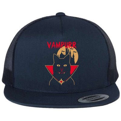 Vampurr Flat Bill Trucker Hat