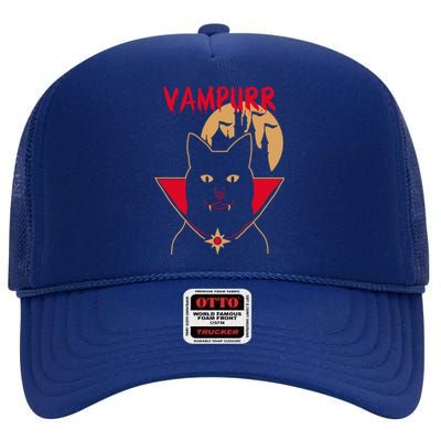 Vampurr High Crown Mesh Back Trucker Hat